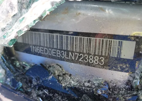 2020 Nissan Frontier Pro-4X из США, поврежденный, VIN 1N6ED0EB3LN723883